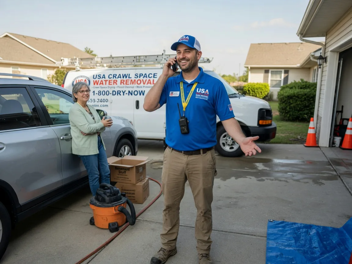 Crawl Space Water Removal Lashmeet, WV FAQs